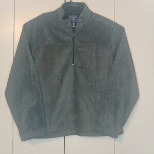 Saddlebreed Men's Large Black 1/4 Zip Pullover Fleece (0692M1)